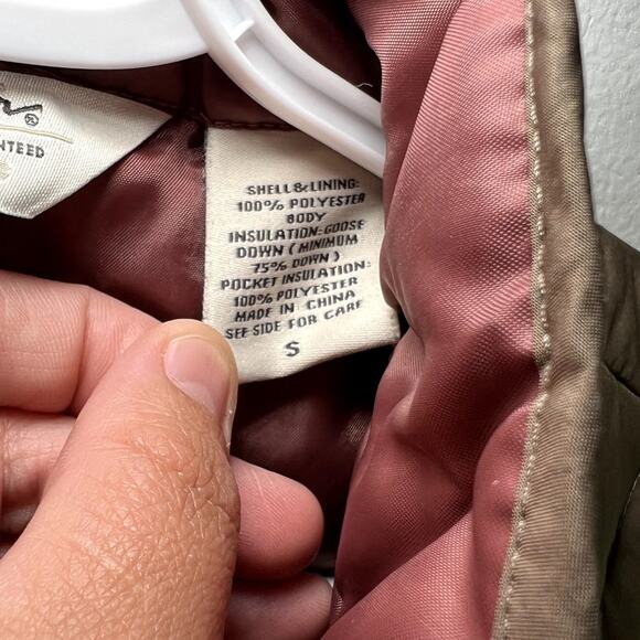 Eddie Bauer goose down quilted vest womens small gorpcore outdoor hiking casual - Picture 3 of 6